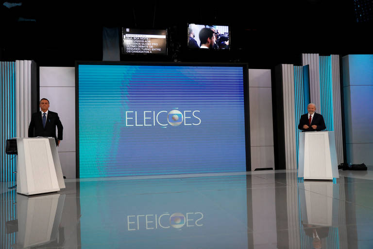 Lula e Bolsonaro participam do último debate das eleições
