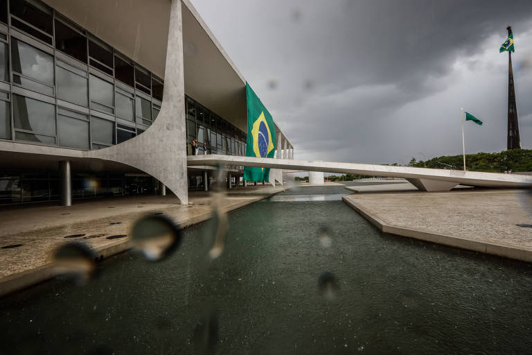 Fachada do Palácio do Planalto, em Brasília
