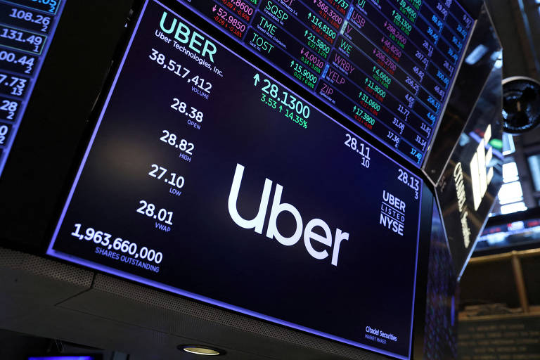 Número de passageiros da Uber supera nível anterior à pandemia