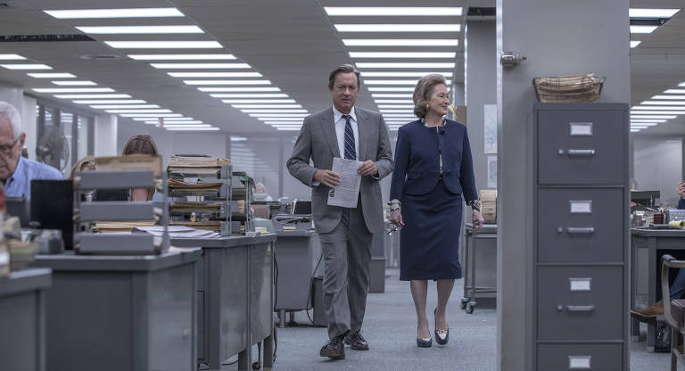 Cena do filme "The Post - A Guerra Secreta" ("The Post")