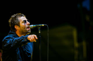 O músico Liam Gallagher