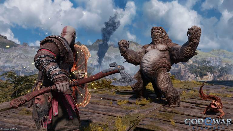 🎮 A PRIMEIRA HORA - GOD OF WAR RAGNAROK - VOXEL JOGA 🎮 