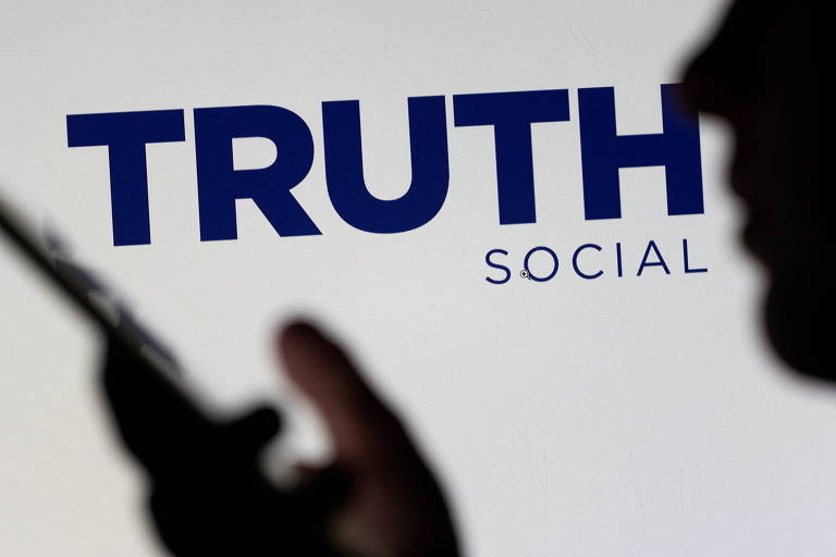 Logo da plataforma Truth Social 