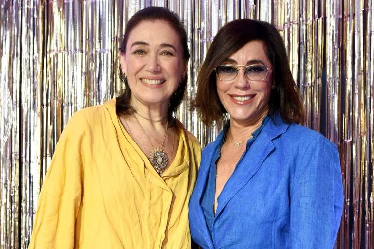 As atrizes Christiane Torloni e Lilia Cabral