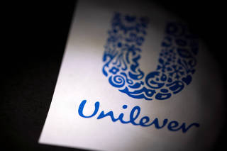FILE PHOTO: Illustration of Unilever logo