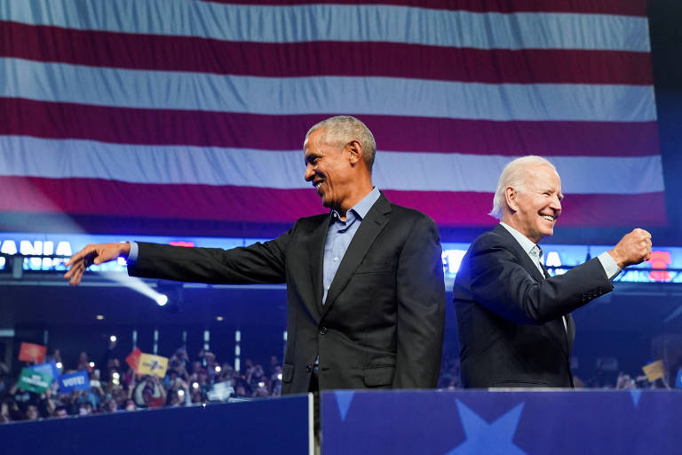 Biden, Obama e Trump fazem campanha na Pensilvânia a três dias das midterms