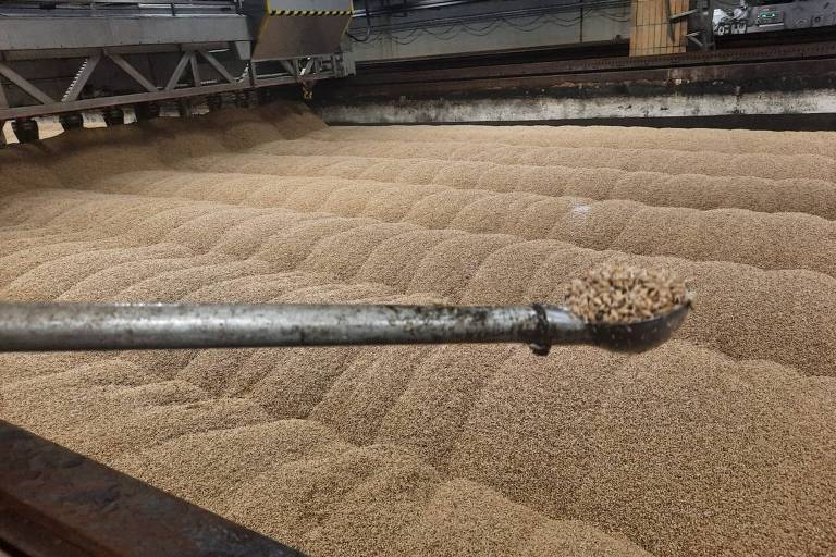 Maltaria da Cervejaria Pilsner Urquell, em Plzen, na República Tcheca