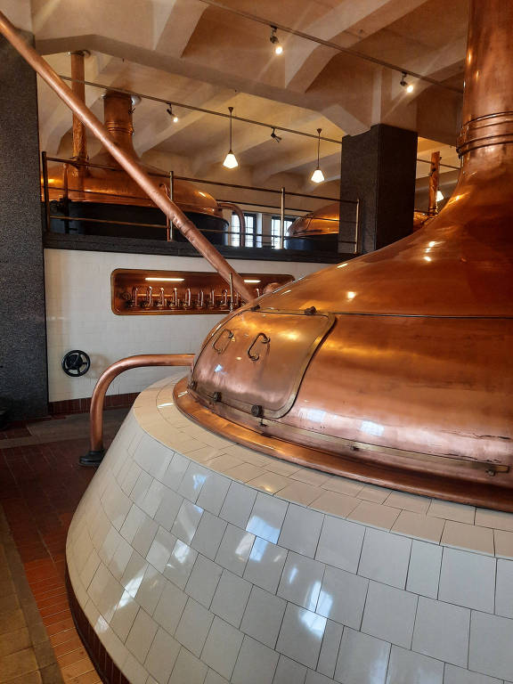 Cervejaria Pilsner Urquell, em Plzen, na República Tcheca. Foto:Sandro Macedo/ Arquivo pessoal