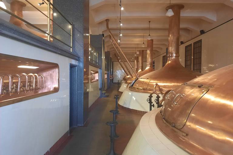 Cervejaria Pilsner Urquell, em Plzen, na República Tcheca. Foto:Sandro Macedo/ Arquivo pessoal