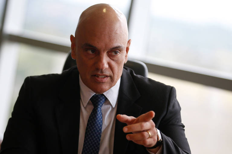O presidente do TSE, ministro Alexandre de Moraes