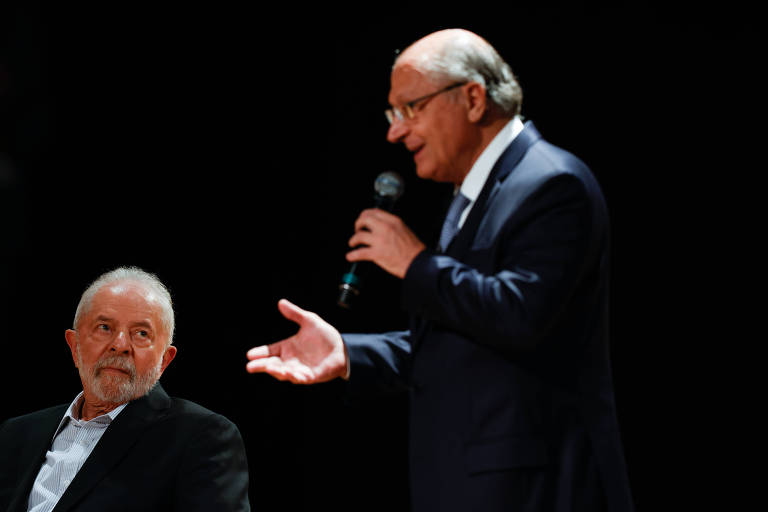 Presidente eleito, Luiz Inácio Lula da Silva, e seu vice, Geraldo Alckmin