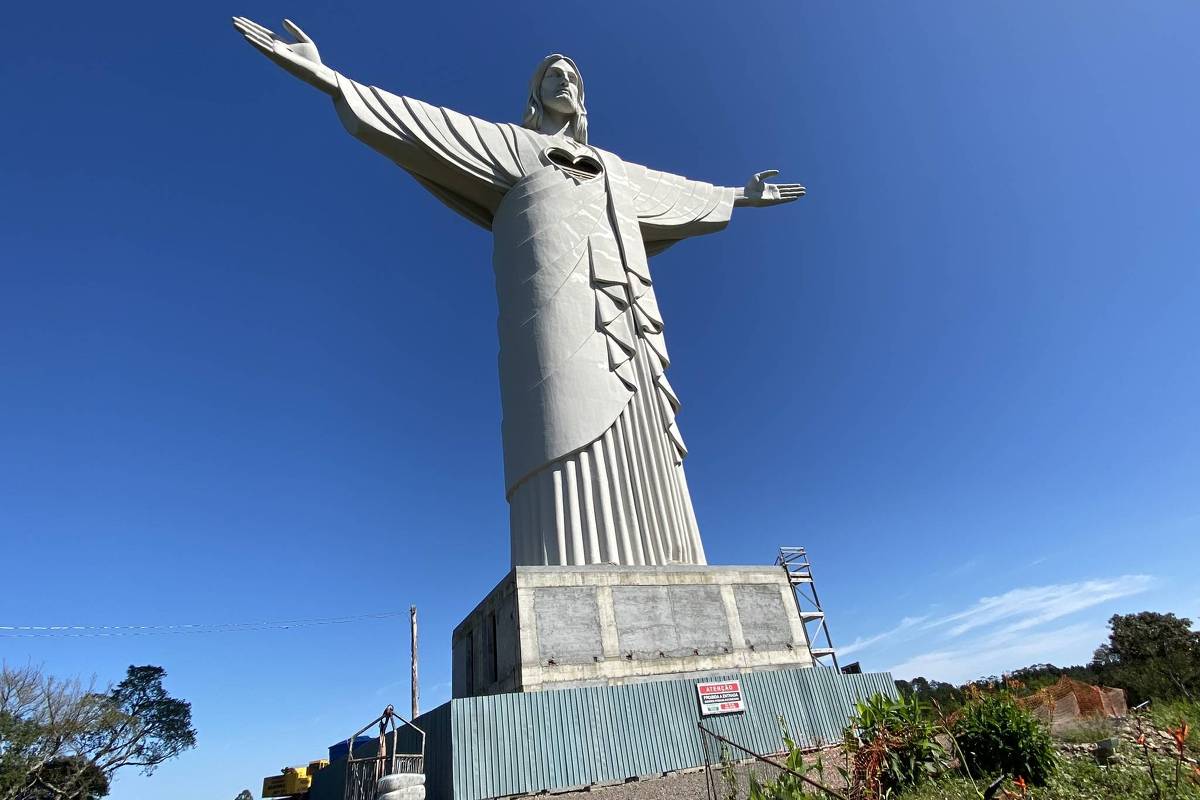 Sobradinho terá estátua de Cristo com 25 metros de altura - GAZ - Notícias  de Santa Cruz do Sul e Região