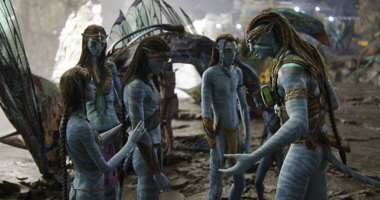 Imagens do filme 'Avatar: O Caminho da Água' 