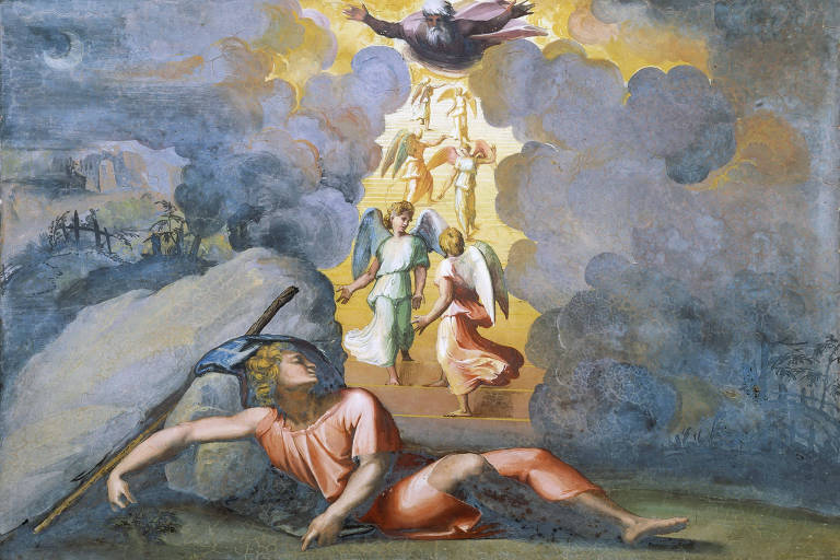 Sonho de Jacó, pintura do renascentista Rafael