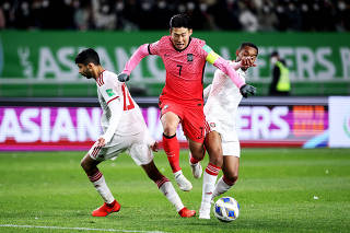FILE PHOTO: World Cup - Asian Qualifiers - Group A - South Korea v United Arab Emirates