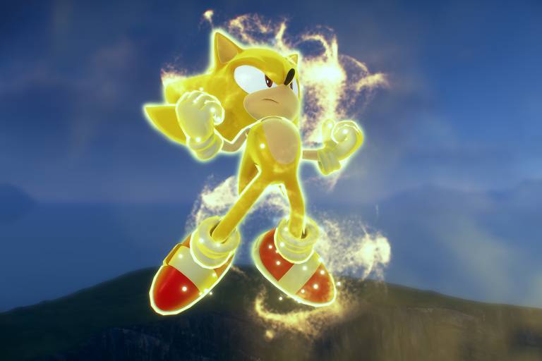 Imagem do jogo 'Sonic Frontiers', da Sega
