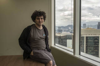 Sam Bankman-Fried chief executive of FTX, a crypto derivatives exchange that offers products unavailable to traders in the U.S., at the offices in Hong Kong, May, 26, 2021. (Lam Yik Fei/The New York Times)