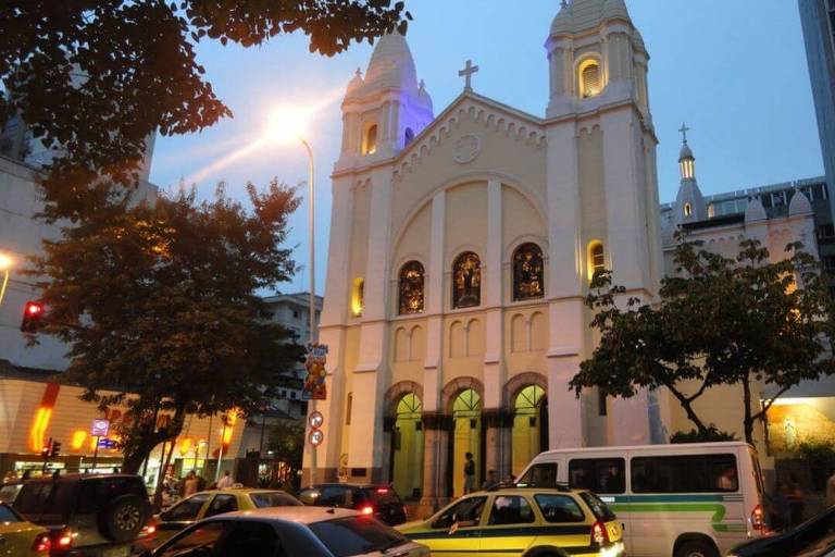 Igreja Nossa Senhora da Paz, em Ipanema, no Rio 