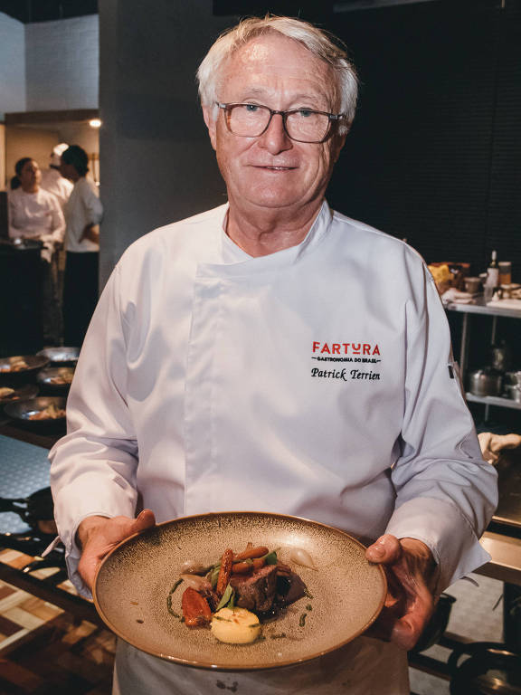 O chef francês Patrick Terrien, o número um da Le Corden Bleu, maior referência de escola culinária do mundo