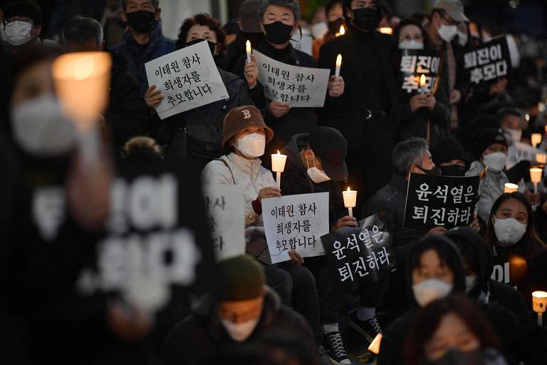 Lentidão de autoridades da Coreia do Sul agravou tragédia no Halloween