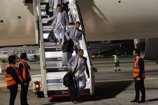 FIFA World Cup Qatar 2022 Arrival - Brazil team arrives in Doha