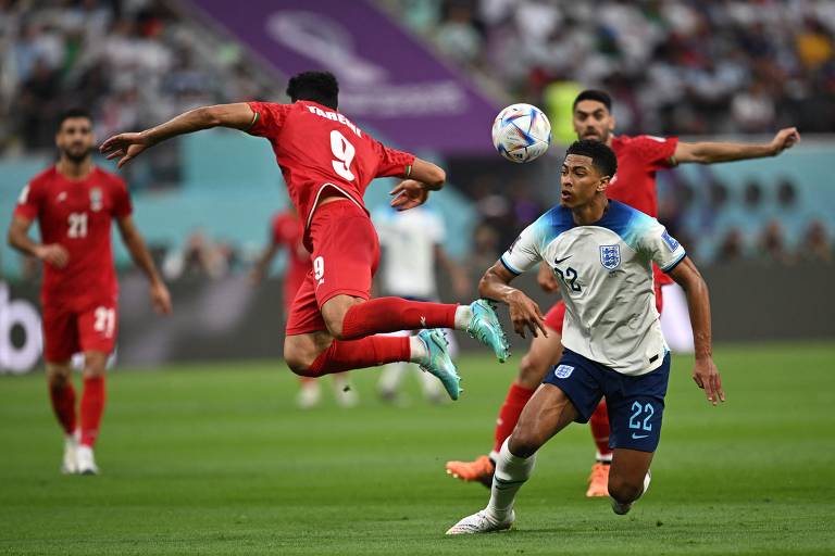 Inglaterra goleia Irã em jogo marcado por protestos na Copa do Catar