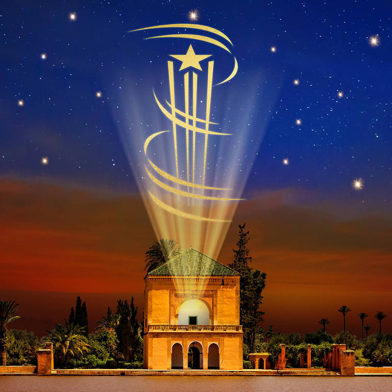 Arte do cartaz do Festival de Cinema de Marrakech de 2022