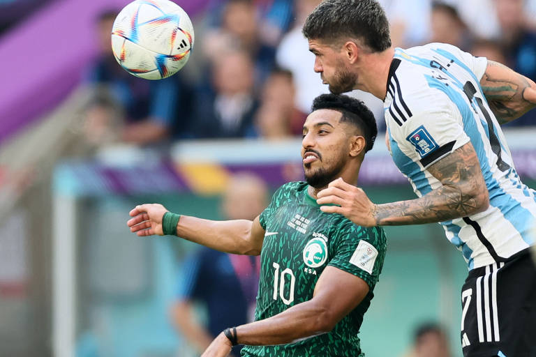 Deu zebra! Arábia Saudita vence Argentina de virada na estreia da Copa do  Mundo - Copa do Mundo - Diário do Nordeste