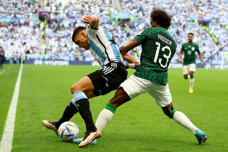 Deu zebra! Arábia Saudita vence Argentina de virada na estreia da Copa do  Mundo - Copa do Mundo - Diário do Nordeste