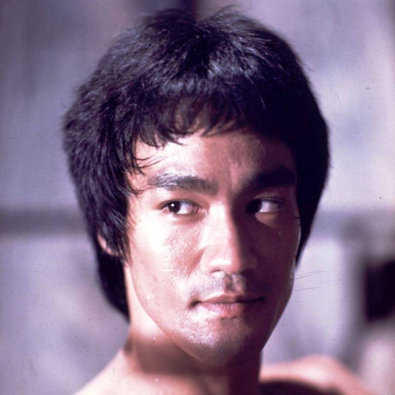 Imagens do ator Bruce Lee