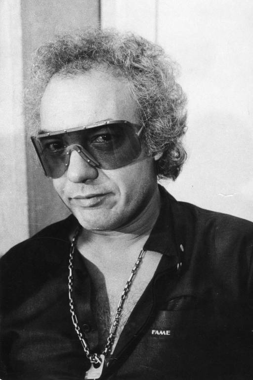 Oo cantor e compositor Erasmo Carlos no hotel Maksoud Plaza, em São Paulo em de abril de 1983