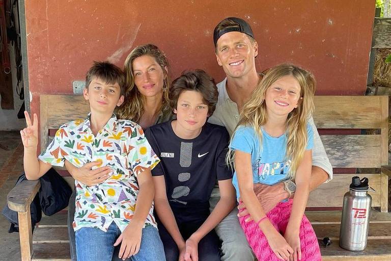 Tom Brady quer ser 'o melhor pai possível' após divórcio de Gisele Bündchen
