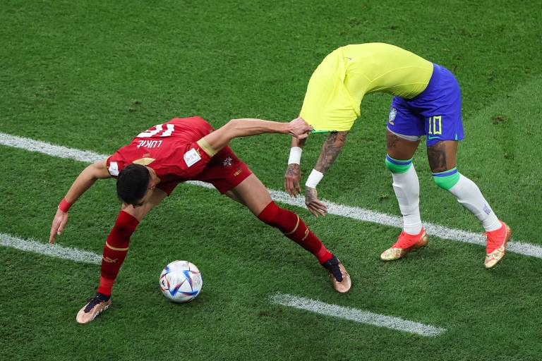 Veja as imagens do jogo Brasil x Sérvia