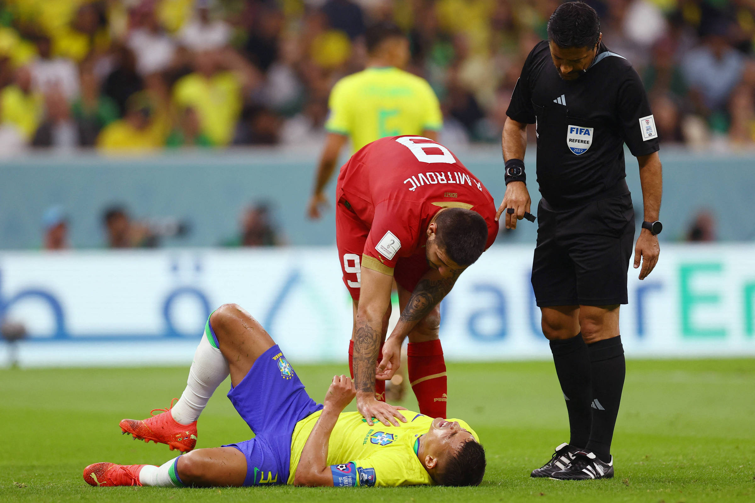 Brasil x Sérvia terá árbitro iraniano