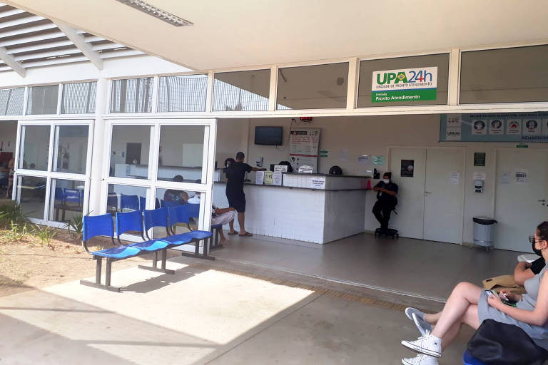 UPA (Unidade de Pronto Atendimento), Carlos Lourenço, em Campinas, no interior paulista, voltou a funcionar como hospital de campanha exclusivo para pacientes graves de Covid-19 