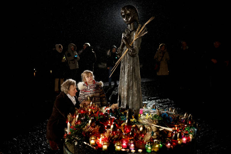 Ucrânia relembra Holodomor em cerimônias durante guerra contra Rússia
