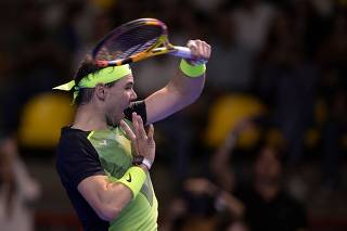 Tennis: Exhibition match, Rafael Nadal v Casper Ruud