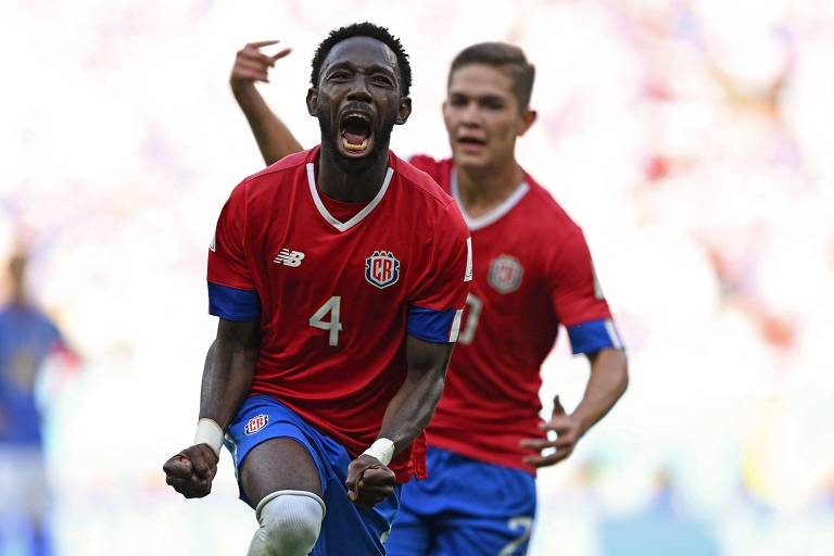 Costa Rica faz gol em primeiro chute certo na Copa e ajuda Alemanha