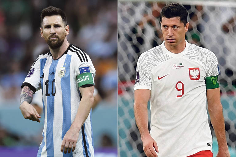 Messi e Lewandowski se enfrentam por vaga nas oitavas de final da Copa