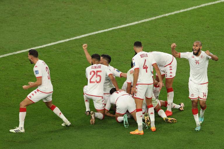 Tunísia vence a França, mas falha em sexta tentativa de avançar na Copa