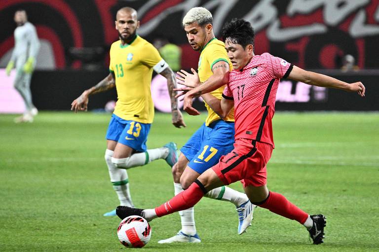 Brasil X Coreia do Sul: veja as melhores fotos do jogo da Copa