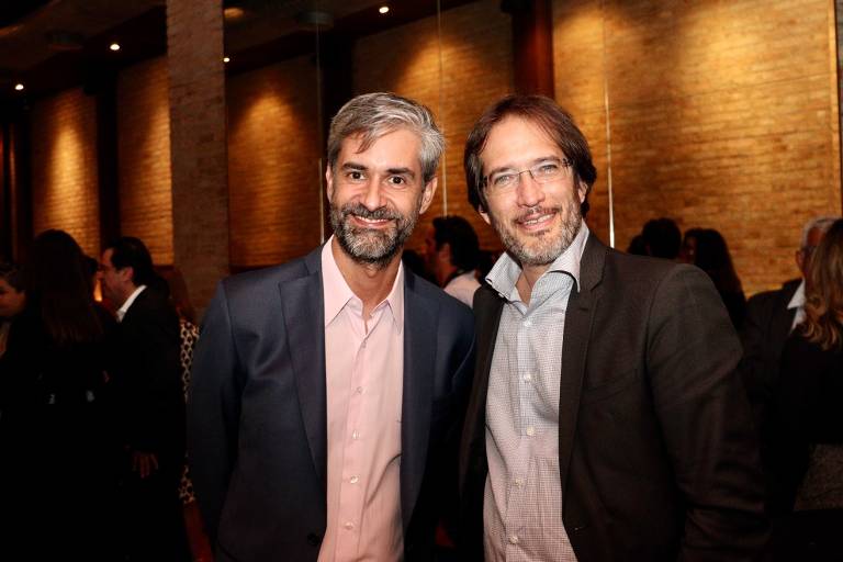 Os advogados Augusto de Arruda Botelho e Pierpaolo Cruz Bottini