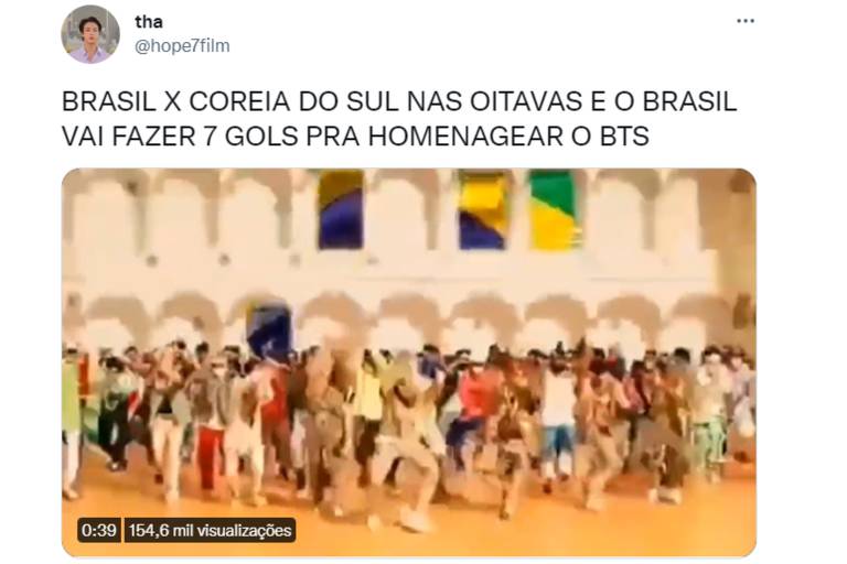 Com piadas, fãs de K-pop declaram torcida pelo Brasil em jogo contra Coreia do Sul