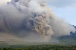Mount Semeru Volcano eruption