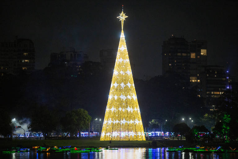 Natal no parque Ibirapuera tem neve, iglu e árvore maior - 29/11/2022 -  Passeios - Guia Folha