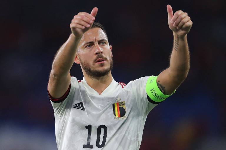 Hazard anuncia aposentadoria da seleção belga após fracasso na Copa