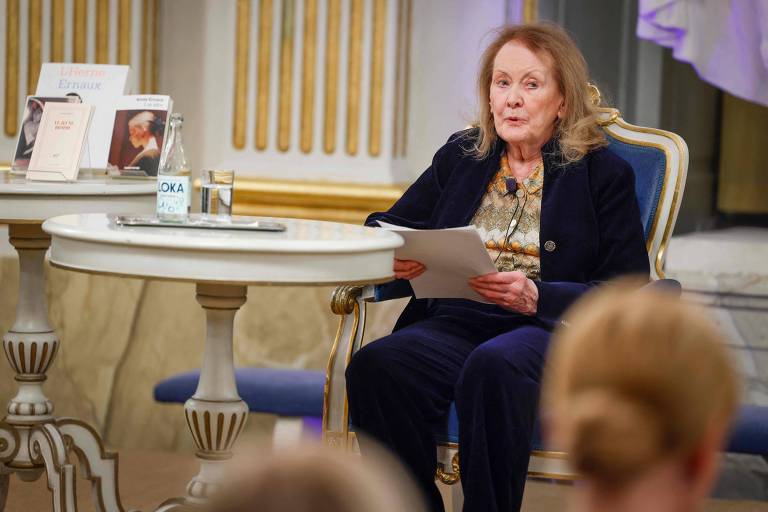 Mulheres ainda não são legitimadas como escritoras, diz Annie Ernaux no Nobel