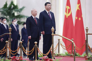 CHINA-BEIJING-XI JINPING-VIETNAM-COMMUNIST PARTY CHIEF-TALKS (CN)
