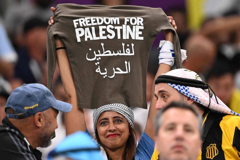 Manifestações pró-Palestina ganham força no Qatar