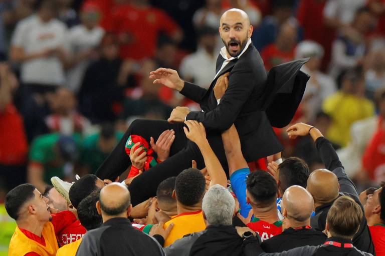 'Hoje o sonho está sendo realizado', diz técnico de Marrocos após classificação na Copa